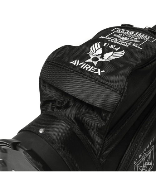 AVIREX GOLF(アヴィレックス ゴルフ)/アヴィレックスゴルフ キャディバッグ AVIREX GOLF セルフスタンド付きキャディバック 8.5型 46インチ対応 5分割 AVXBB1－27C/img21
