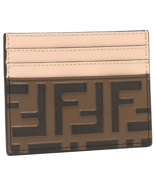 FENDI(フェンディ)/フェンディ カードケース エフイズフェンディ ブラウン ピンク レディース FENDI 8M0445 AAII F180F/img01