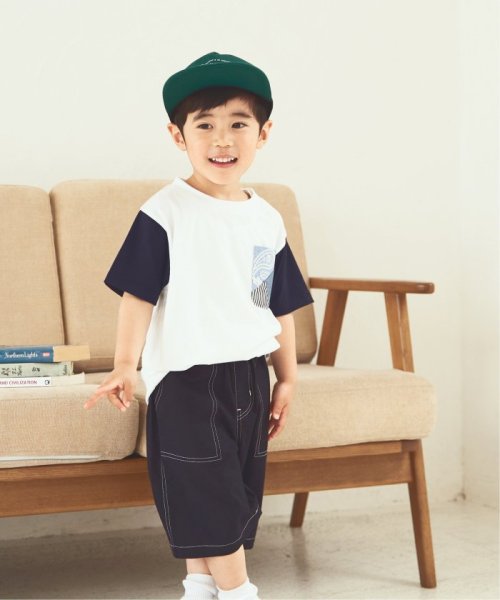 ikka kids(イッカ　キッズ)/【キッズ】COLORイージーハーフパンツ A（100〜160cm）/img19
