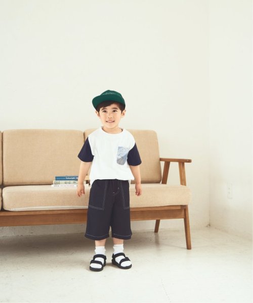 ikka kids(イッカ　キッズ)/【キッズ】COLORイージーハーフパンツ A（100〜160cm）/img20