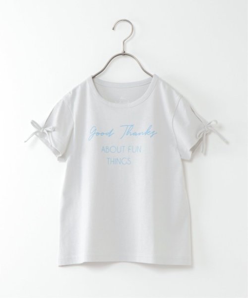 ikka kids(イッカ　キッズ)/【キッズ】【冷感】袖リボンTシャツ（100〜160cm）/img14