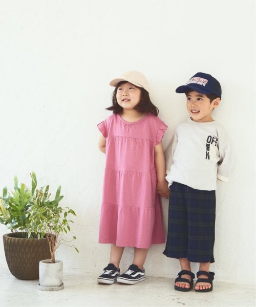 ikka kids(イッカ　キッズ)/【冷感】ティアードワンピース（120〜160cm）/img10