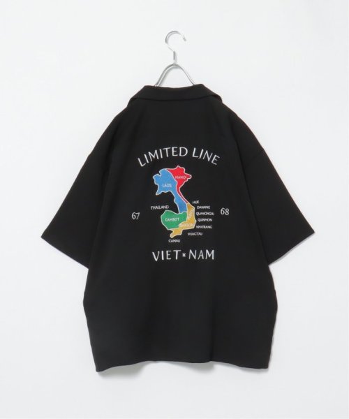 VENCE　EXCHANGE(ヴァンス　エクスチェンジ)/バック刺繍半袖ベトシャツ/img11