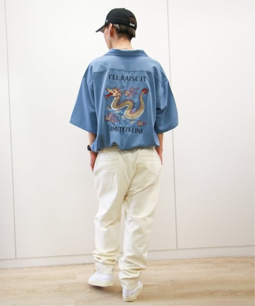VENCE　EXCHANGE(ヴァンス　エクスチェンジ)/ドラゴンバック刺繍半袖ベトシャツ/img02