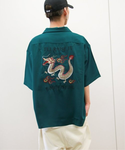 VENCE　EXCHANGE(ヴァンス　エクスチェンジ)/ドラゴンバック刺繍半袖ベトシャツ/img04