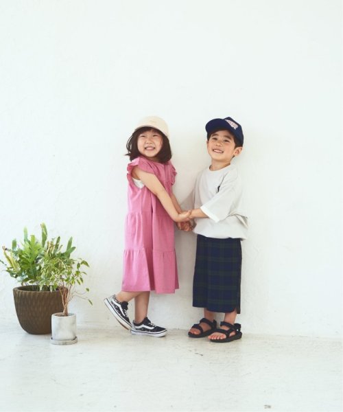 ikka kids(イッカ　キッズ)/【キッズ】【冷感】パナマハーフパンツ A（100〜160cm）/img20