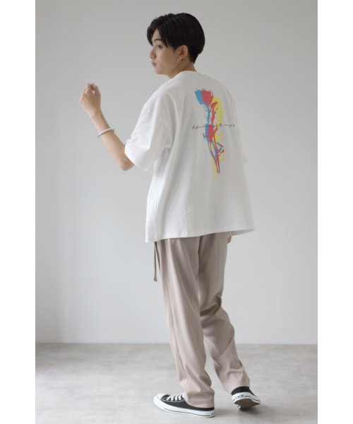 creare lino(クレアーレ・リノ)/グラフィックプリント ビッグシルエット アソート 半袖Tシャツ<ユニセックス>/img04