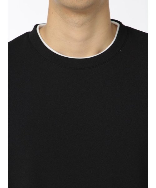 TAKA-Q(タカキュー)/梨地ポンチ フェイクレイヤード クルーネック 半袖 メンズ Tシャツ カットソー カジュアル インナー ビジネス ギフト プレゼント/img16
