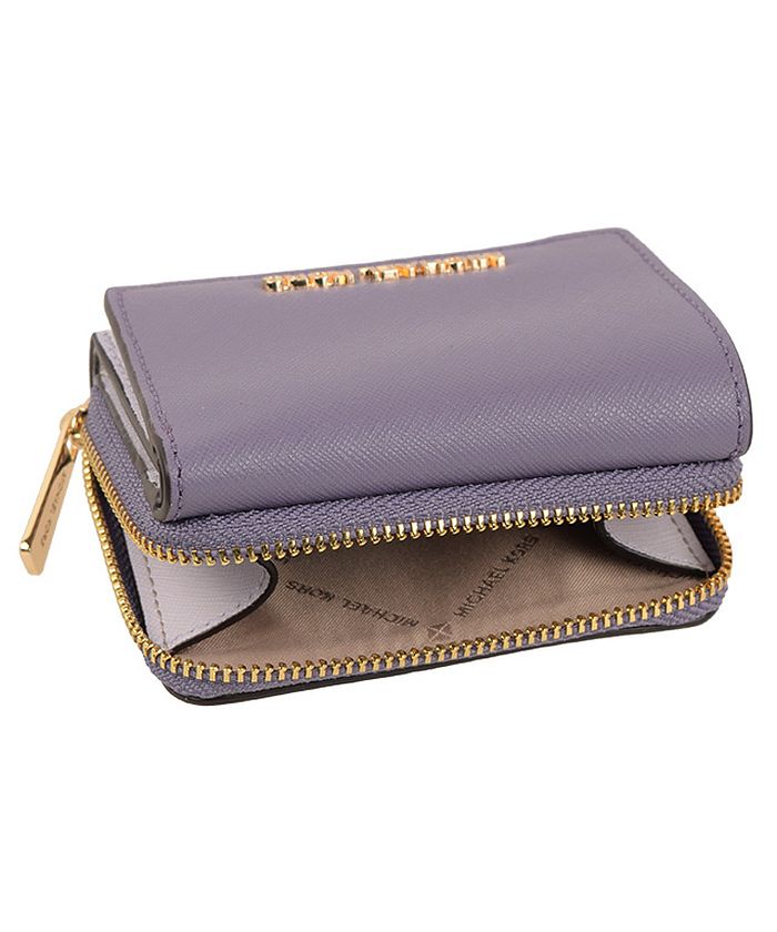 MichaelKors マイケルコース JET SET TRAVEL WALLET SMALL ジェットセット トラベル ウォレット スモール 三つ折り財布 折