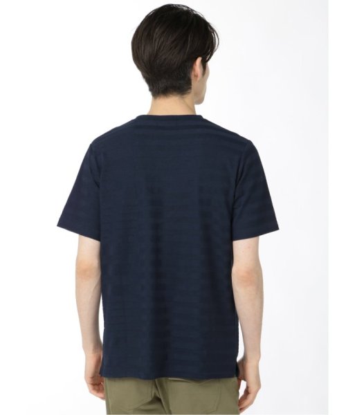 TAKA-Q(タカキュー)/ランダムボーダー クルーネック 半袖 メンズ Tシャツ カットソー カジュアル インナー ビジネス ギフト プレゼント/img23
