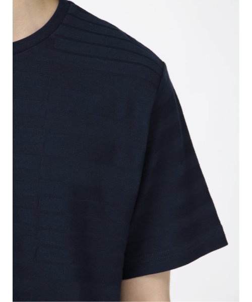 TAKA-Q(タカキュー)/ランダムボーダー クルーネック 半袖 メンズ Tシャツ カットソー カジュアル インナー ビジネス ギフト プレゼント/img30