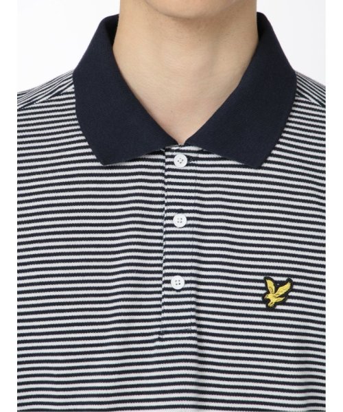 TAKA-Q(タカキュー)/ライル&スコット/LYLE&SCOTT クレリックボーダー 半袖 メンズ ポロシャツ カットソー カジュアル インナー ビジネス ギフト プレゼント ゴルフ 通/img15