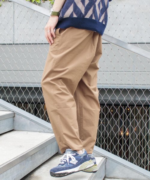 GLOSTER(GLOSTER)/【WORK ABOUT/ワークアバウト】SAHARA PANTS イージーパンツ ワンタック/img02