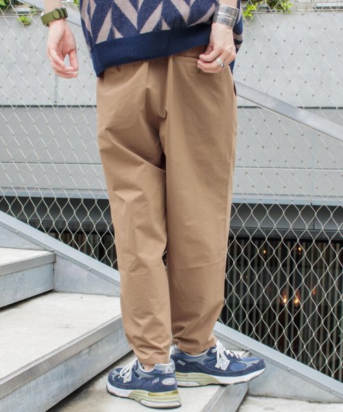 GLOSTER(GLOSTER)/【WORK ABOUT/ワークアバウト】SAHARA PANTS イージーパンツ ワンタック/img03