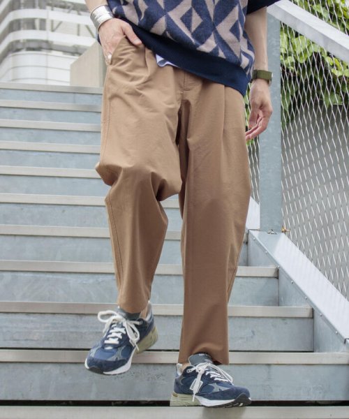 GLOSTER(GLOSTER)/【WORK ABOUT/ワークアバウト】SAHARA PANTS イージーパンツ ワンタック/img08