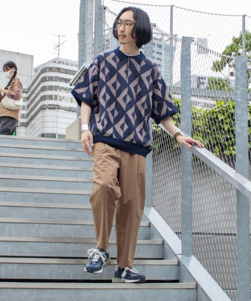 GLOSTER(GLOSTER)/【WORK ABOUT/ワークアバウト】SAHARA PANTS イージーパンツ ワンタック/img09