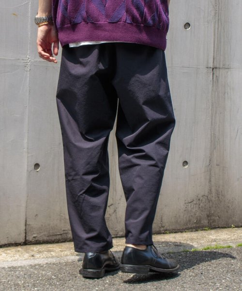 GLOSTER(GLOSTER)/【WORK ABOUT/ワークアバウト】SAHARA PANTS イージーパンツ ワンタック/img12