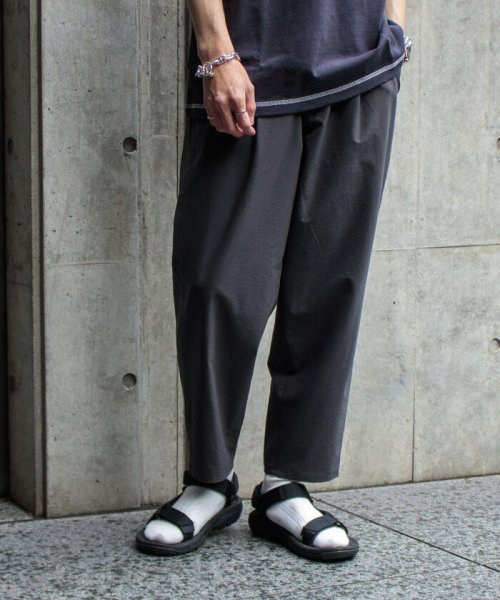 GLOSTER(GLOSTER)/【WORK ABOUT/ワークアバウト】SAHARA PANTS イージーパンツ ワンタック/img18