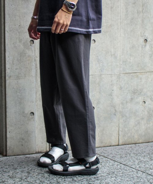 GLOSTER(GLOSTER)/【WORK ABOUT/ワークアバウト】SAHARA PANTS イージーパンツ ワンタック/img19