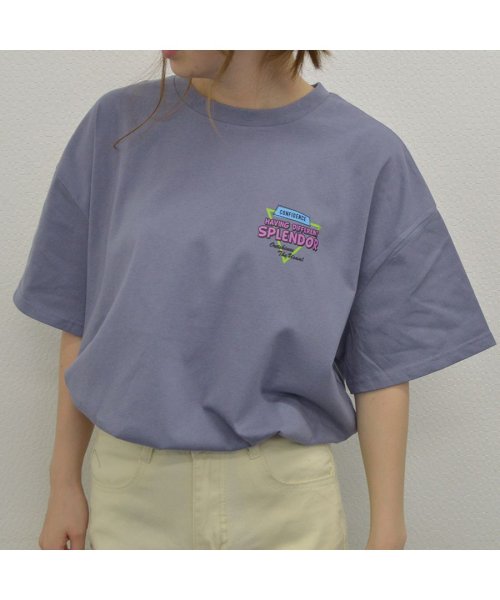Spiritoso(スピリトーゾ)/ボックスバックプリントTシャツ(フューチャー ロゴ) /img03