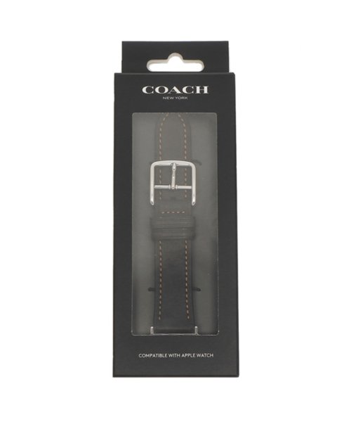 COACH(コーチ)/コーチ 時計用ベルト レディース アップルウォッチ 交換バンド 替えベルト 38mm 40mm 対応 ブラック COACH 14700076 レザー/img06