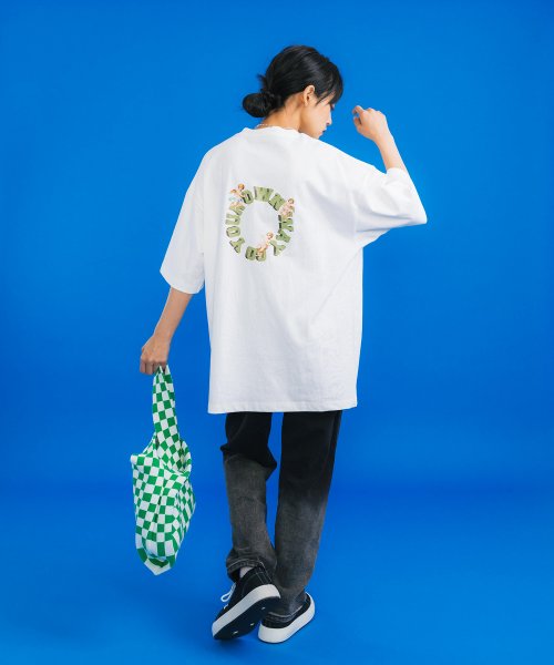 Rocky Monroe(ロッキーモンロー)/Tシャツ 半袖 メンズ レディース カレッジ ロゴ プリント 学校 アメリカ アメカジ カジュアル ストリート トップス ルーズ ワイド ビッグシルエット オー/img15