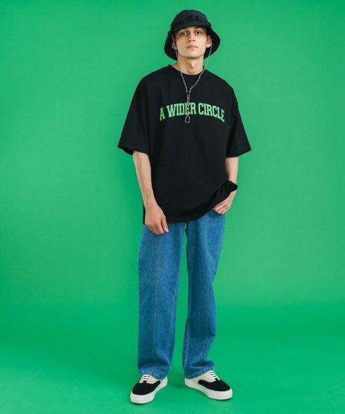 Rocky Monroe(ロッキーモンロー)/Tシャツ 半袖 メンズ レディース カレッジ ロゴ プリント 学校 アメリカ アメカジ カジュアル ストリート トップス ルーズ ワイド ビッグシルエット オー/img23