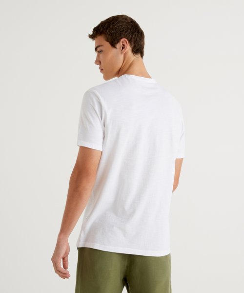 BENETTON (mens)(ベネトン（メンズ）)/フロントプリント半袖Tシャツ・カットソー/img01