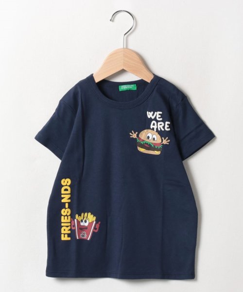 BENETTON (UNITED COLORS OF BENETTON BOYS)(ユナイテッド　カラーズ　オブ　ベネトン　ボーイズ)/キッズポッププリント半袖Tシャツ・カットソーB/img07