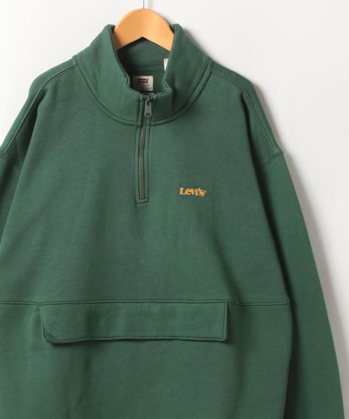 LEVI’S OUTLET(リーバイスアウトレット)/1/4 ZIP MOCKNECK POPOVER PINENEEDLE/img02