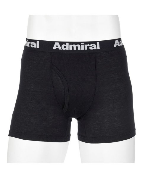 Admiral(アドミラル)/福助 公式 ボクサーブリーフ メンズ Admiral(アドミラル) ロゴ入りゴム 無地 2枚組 ar0－9001<br>M オフホワイト 紳士 男性 フクスケ /img09