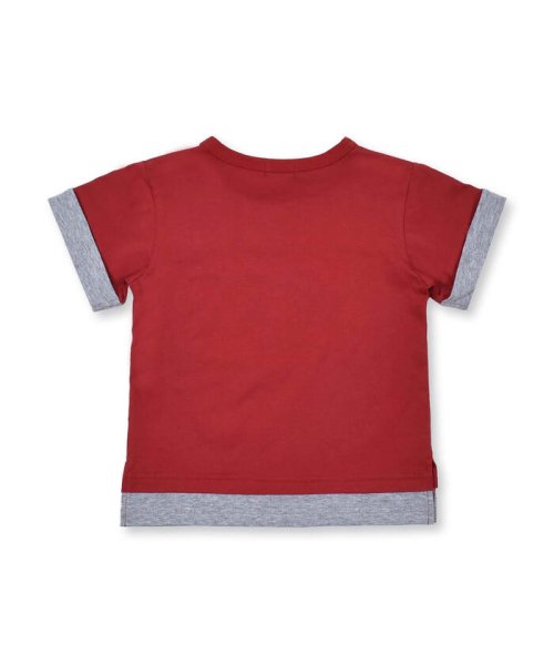 BeBe(ベベ)/レイヤード風 キューブプリント Tシャツ（90～150cm）/img08
