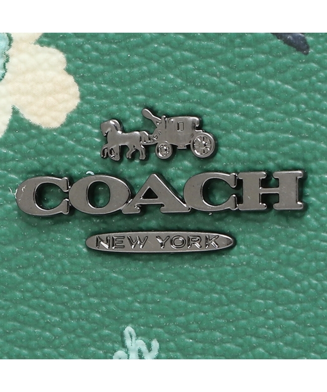 コーチ アウトレット ショルダーバッグ カメラバッグ 花柄 グリーンマルチ レディース COACH C8699 QBGRU