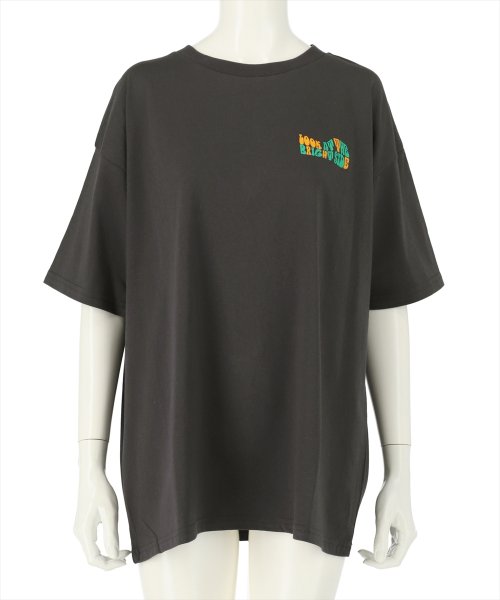 anap mimpi(アナップミンピ)/バックレトロプリント×サガラ刺繍Tシャツ/img15