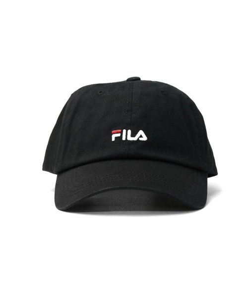 FILA(フィラ)/フィラ キャップ FILA SMALL LOGO LOW CAP コットン 洗濯 ロゴ 刺繍 UVカット 吸水速乾 アジャスター スポーツ 105－813506/img01