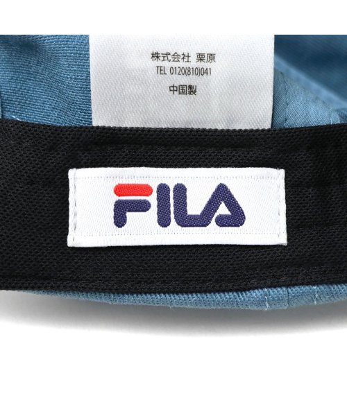 FILA(フィラ)/フィラ キャップ FILA SMALL LOGO LOW CAP コットン 洗濯 ロゴ 刺繍 UVカット 吸水速乾 アジャスター スポーツ 105－813506/img12
