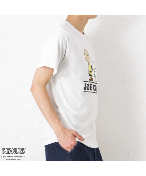 MAC HOUSE(men)(マックハウス（メンズ）)/PEANUTS サガラ刺繍半袖Tシャツ 161153400/img04