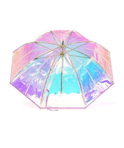 Wpc．(Wpc．)/Wpc. ビニール傘 Wpc 長傘 ダブリュピーシー ワールドパーティー PIPING SHINY UMBRELLA 傘 雨傘 オーロラ傘 60cm カサ かさ/img01