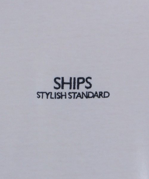 SHIPS MEN(シップス　メン)/*SHIPS: STYLISH STANDARD ロゴ 刺繍 Tシャツ/img21