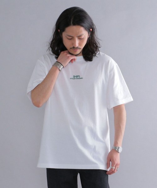 SHIPS MEN(シップス　メン)/*SHIPS: STYLISH STANDARD ロゴ 刺繍 Tシャツ/img29