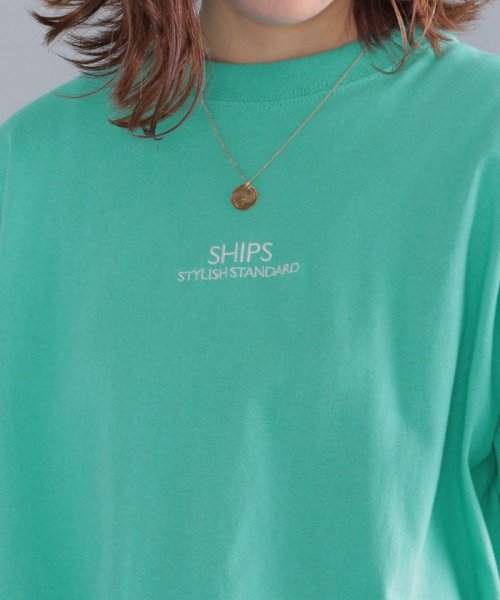 SHIPS MEN(シップス　メン)/*SHIPS: STYLISH STANDARD ロゴ 刺繍 Tシャツ/img38