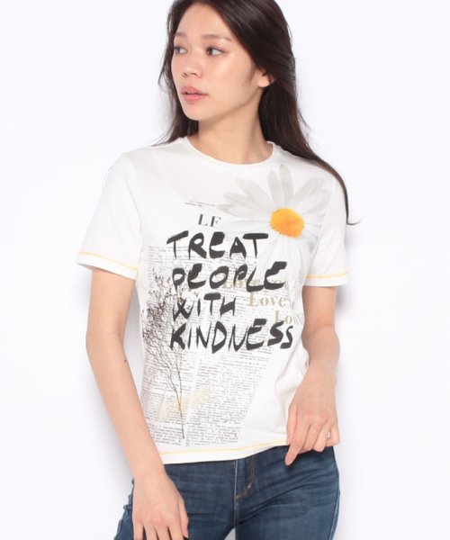 Desigual(デシグアル)/Kindness マーガレットTシャツ/img11
