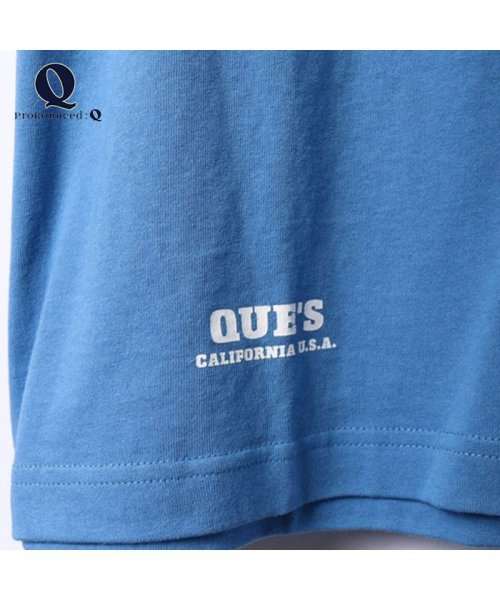 Q(キュー)/【QUE　/ キュー】　USAコットン　surfin vegas ロゴ　SURF/サーフTEE　/img15