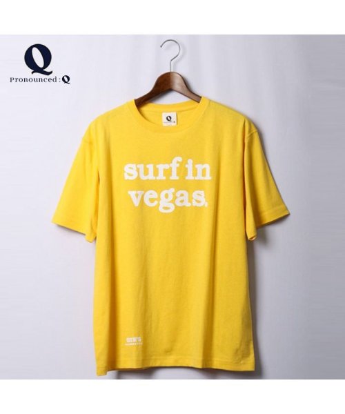 Q(キュー)/【QUE　/ キュー】　USAコットン　surfin vegas ロゴ　SURF/サーフTEE　/img21