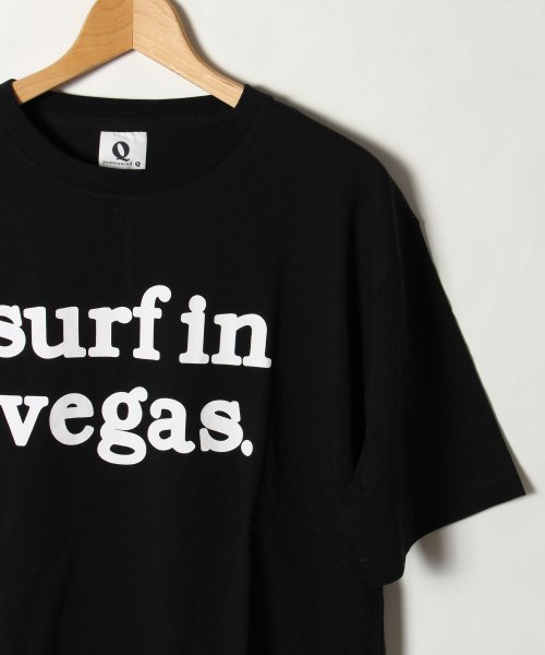 Q(キュー)/【QUE　/ キュー】　USAコットン　surfin vegas ロゴ　SURF/サーフTEE　/img26