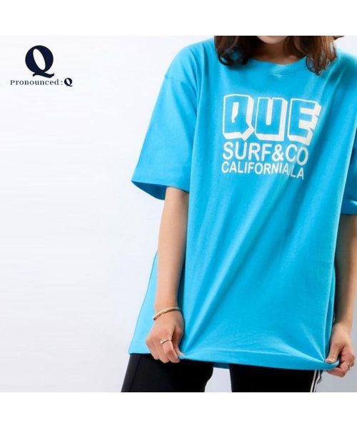 Q(キュー)/【QUE　/ キュー】　USAコットン　QUE ロゴ　SURF/サーフTEE　/img17