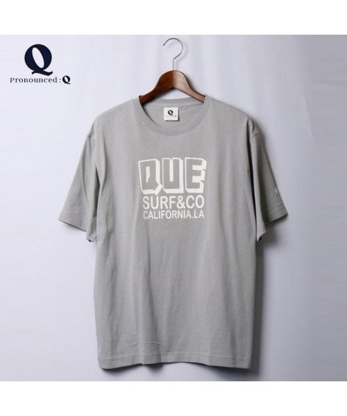 Q(キュー)/【QUE　/ キュー】　USAコットン　QUE ロゴ　SURF/サーフTEE　/img23