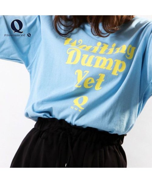 Q(キュー)/【QUE　/ キュー】　USAコットン　DUMO ロゴ　SURF/サーフTEE　/img09