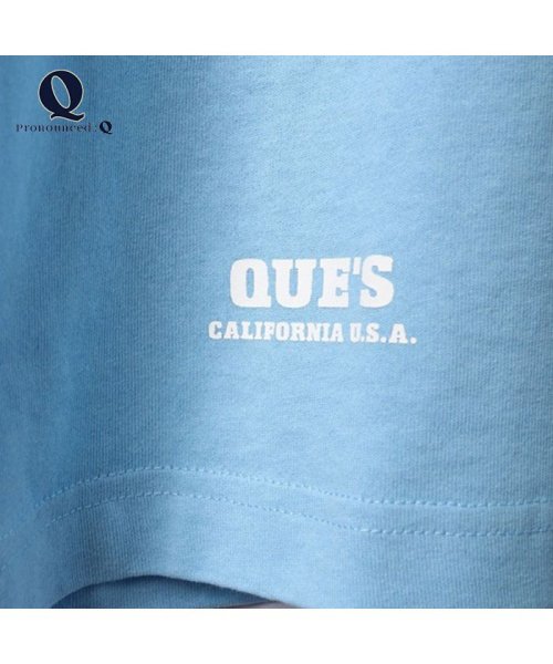 Q(キュー)/【QUE　/ キュー】　USAコットン LOSANGELES　SURF/サーフTEE　/img22