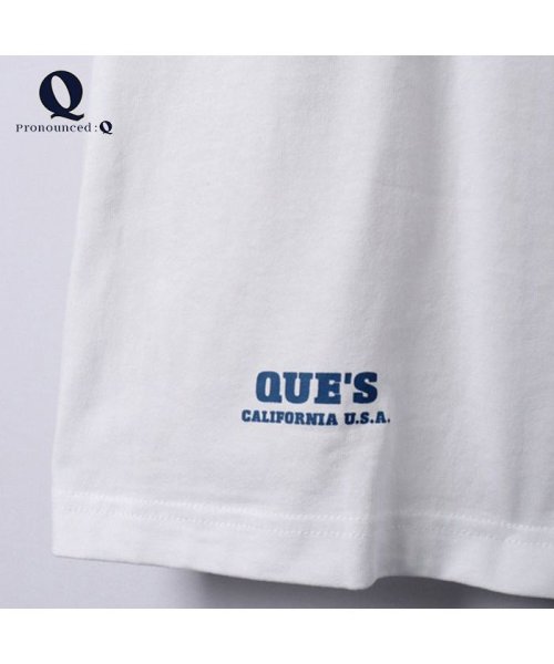 Q(キュー)/【QUE　/ キュー】　USAコットン LOSANGELES　SURF/サーフTEE　/img24